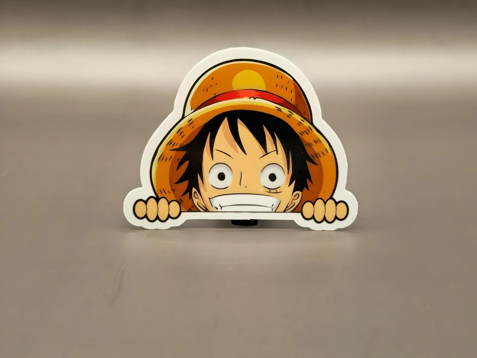 Anime Vinyl Stickers Manga Monkey D. Luffy Roronoa Zoro Buggy Jolly One Piece - Image 1 of 1