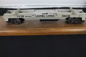 Lionel 0 Gauge Lionel Lines 336155 Operating Side Dump Log / Pipe Car - Picture 1 of 5