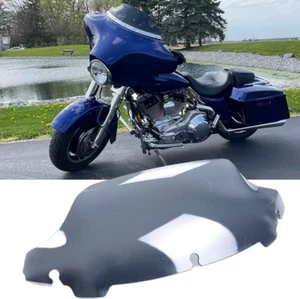 9" Smoke Windshield Windscreen Fit For Harley Touring FLHX FLHT FLH Street 2014+ - Bild 1 von 8
