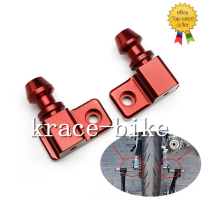For GPR 125/150/250 RS4 Motorcycle Swingarm Spool Adapters Mounts Bracket Slider - Image 1 of 4