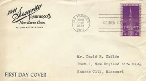 852 3c GOLDEN GATE EXPO - Security Insurance Co. - Picture 1 of 1