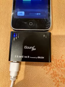 Charger Battery Dexim BluePack iSound Plus for Old iPhones 2/3 - Picture 1 of 7