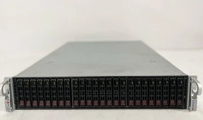 Supermicro CSE-216-X10DRI-T4+ SuperServer V4 Configurable 24SFF 2U Rack Server - Image 1 of 4