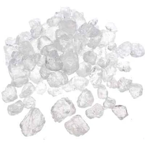 1kg Glassteine Crusheis Dekoeis Eiswürfel 25-30mm klar Glasbruch Dekosteine Glas - Bild 1 von 1