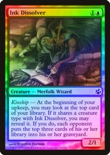 Ink Dissolver FOIL Morningtide NM Blue Common MAGIC GATHERING CARD ABUGames
