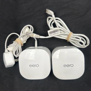 EERO 6 Extender Q010001 Dual-Band Wi-Fi and Power Adapter and N010001 TESTED - Afbeelding 1 van 7