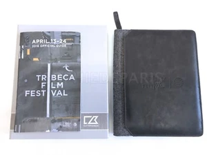 Cutter & Buck x At&t Tribeca Film Festival Vip Leather Zippered Techpad iPad 5 - Picture 1 of 11