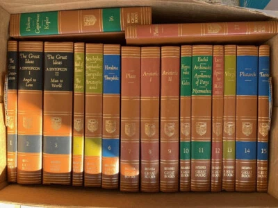 Britannica Great Books of the Western World. Complete Set 1-54 (1952, Hardcover) - Изображение 1 из 4