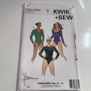 KWIK SEW 2204 Leotard, Body suit Swim suit  XS-L - UNCUT - VGC - Picture 1 of 4