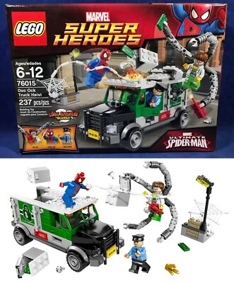 New - SPIDER-MAN: DOC OCK TRUCK HEIST - Super Heroes Lego 76015 MARVEL Octopus - Image 1 of 4