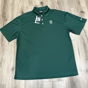 Polo de golf Nike para hombre talla grande Dri-Fit verde manga corta camisa logotipo nuevo con etiquetas - Imagen 1 de 7