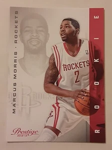 2012-13 Prestige Basketball Marcus Morris #189 Rookie Nice See Pics 🏀 - Bild 1 von 3
