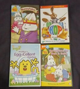 Easter DVD bundle - Hop, Max & Ruby x 2, Wubbzy Children's, Kids, Toddler