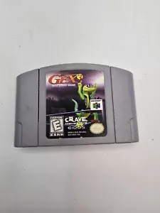 Nintedo 64 GEX 3 "Deep Cover Gecko" 1997 Tested!!! - Picture 1 of 2