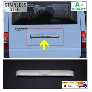 For Ford Transit Chrome Trunk Lid Cover. 2003-2013 Models. Stainless Steel. Auto - Bild 1 von 5
