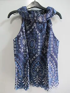 Sail to Sable Eyelet Cowl Neck Top Size Small *NWT* - Picture 1 of 8