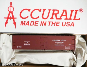 Accurail HO #4908 Canadian Pacific (40' Wood Refrigerator Car (Plastic Kit) - Picture 1 of 1