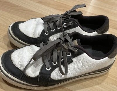 Crocs Mens Golf Shoes with Hank Haney Bradyn White Black sz 10 - Image 1 of 4