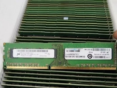 MT Micron 8GB DDR3 1600 Desktop DIMM RAM PC3-12800U MT16JTF1G64AZ-1G6  240pin - Image 1 of 2