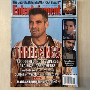Entertainment Weekly Magazine George Clooney, Mena Suvari October 1999 Near Mint - Foto 1 di 1