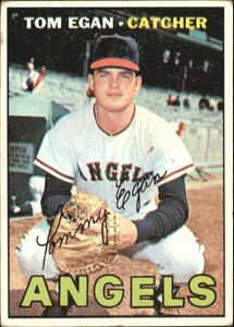 1967 Topps Baseball Card #147 Tom Egan - GOOD