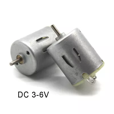 Miniatur Mini 270 Motor Hohe Geschwindigkeit Rund DC3-6V  Elektromotor Modellbau - Bild 1 von 4