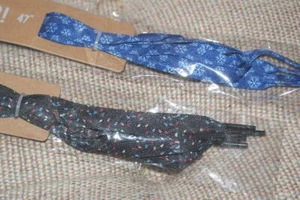 Shoe lace Holiday ‘Em Up! 47" Blue Snowflake/Black Multicolored Light Design NEW - Picture 1 of 9