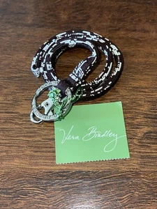 Vera Bradley KAISERLICHES TOILETTENSCHLÜSSELBAND Schlüsselring Clip Ausweis Schule Arbeit Neu mit Etikett - Bild 1 von 1