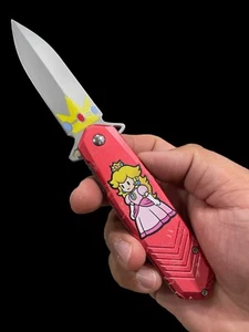 Video Game Themed Spring Assited Pocket Knife -High Quality Folding Knife - 63B - Picture 1 of 5