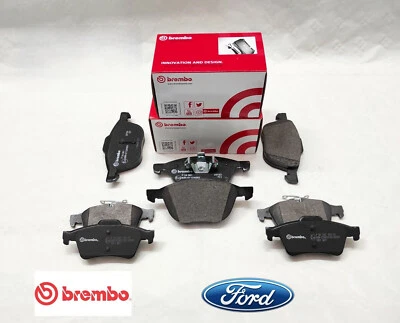 KIT PASTIGLIE FRENO ANTERIORI POSTERIORI FORD FOCUS II III C-MAX TDCI BREMBO - Image 1 of 4