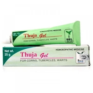 3 x SBL homöopathisches Thuja Gel 25 g gegen Hühneraugen, Tuberkel & Warzen - Bild 1 von 3