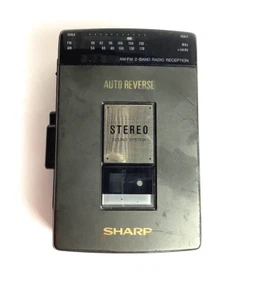 Lettore di cassette vintage Sharp, radio AM FM JC-510 - Foto 1 di 4