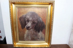 DEKORATIVES DÄNISCHES GEMÄLDE "HUNDEWELPE" SIGNIERT:ARLING GADE #11700 - Bild 1 von 5