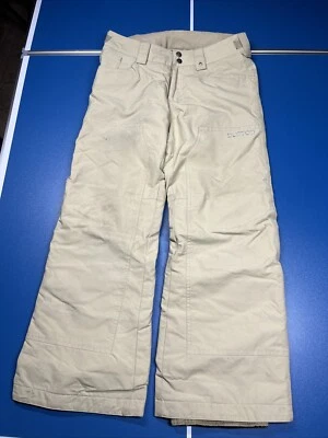 Burton Youth Beige Dry Ride Shawn White Collection Ski Snowboard Pants M 10/12 - Image 1 of 4