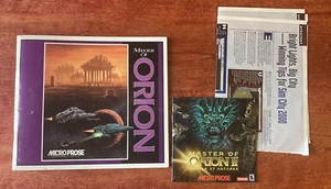 Masters of Orion 1 & 2 Manual and magazine clippings *No Game* - Foto 1 di 1