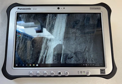 Panasonic Toughpad FZ-G1 MK2, i5-4310U, 8GB RAM, 120GB SSD Rugged Tablet - Image 1 of 4