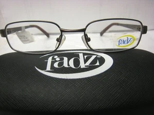 FADZ EYEGLASS FRAMES Style FZ15 in BROWN 46-17-130 With Generic Case - Picture 1 of 4