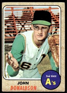 1968 Topps Baseball John Donaldson RC #244 *