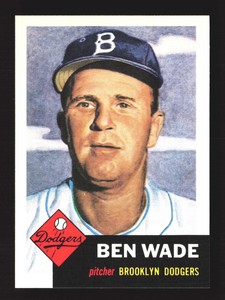1991 Topps Archives Ultimate 1953 #4 Ben Wade    Brooklyn Dodgers