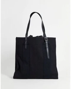 ASOS DESIGN heavyweight canvas tote bag - Picture 1 of 4