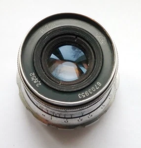 Lente soviética Industar-26m f2,8/52 mm para FED, Zorki, Leica completamente funcional - Imagen 1 de 7