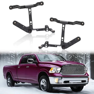 2x Fog Light Bracket Kit Fits For Dodge Ram 1500 2013 2014 2015 2016 2017 2018 - Picture 1 of 22