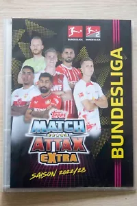 TOPPS MATCH ATTAX EXTRA BUNDESLIGA 2022 2023 Carpeta Coleccionable con 68 Cartas +1 Limi - Imagen 1 de 11