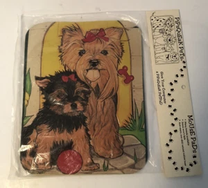 Neu Pipsqueak Pets Yorkshire Terrier Computer Mauspad Neu in Verpackung Yorkie Hund Welpe Haustier - Bild 1 von 3