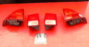 01 02 HONDA CIVIC REAR TAIL LIGHTS TAILLIGHTS SET 4DR 4 DOOR SEDAN OEM 2001 2002 - Foto 1 di 14