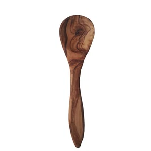 Olive Wood Spoon Wooden Cooking Kitchen Utensils Spoons Handmade Utensil 12 Inch - Picture 1 of 12