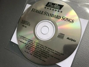 Karaoke CD+G NuTech Pro-Hits PH04, weibliche Standards siehe Hinweise/Beschreibung 12 trk/arts - Bild 1 von 2