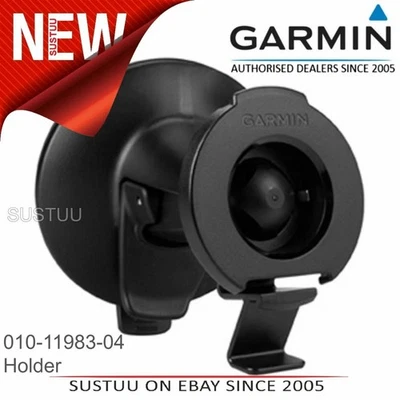 Garmin Suction Cup Mount Bracket|GPS Holder|For Camper 660LMT-D/770 LMT-D|Black - Image 1 of 2