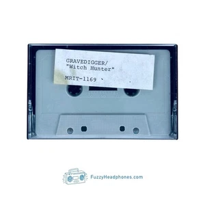 Grave Digger – Witch Hunter Cassette Tape (1985) PROMO Megaforce Metal TESTED - Picture 1 of 3