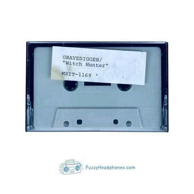 Grave Digger – Witch Hunter Cassette Tape (1985) PROMO Megaforce Metal TESTED - Image 1 of 3